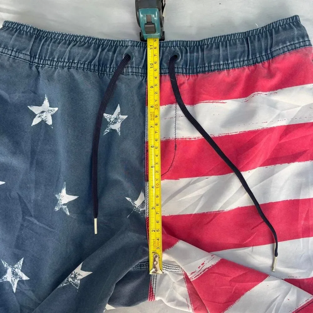 Billabong Sundays Layback USA Flag Board Shorts Style M180TBSU